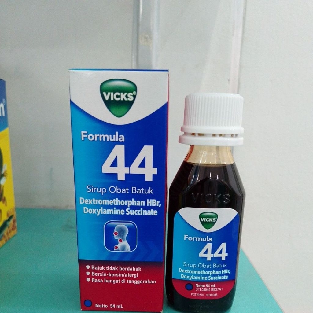 OBAT BATUK DEWASA | VICKS FORMULA 44 55ML