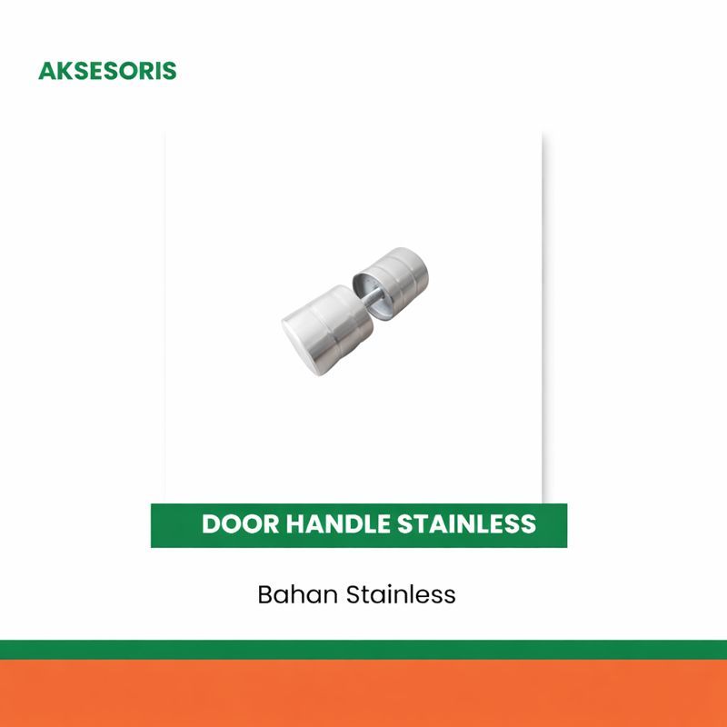 Handle Lockset Putar Stainless Toilet Cubicle 304 Toilet Cubicle Partisi WC