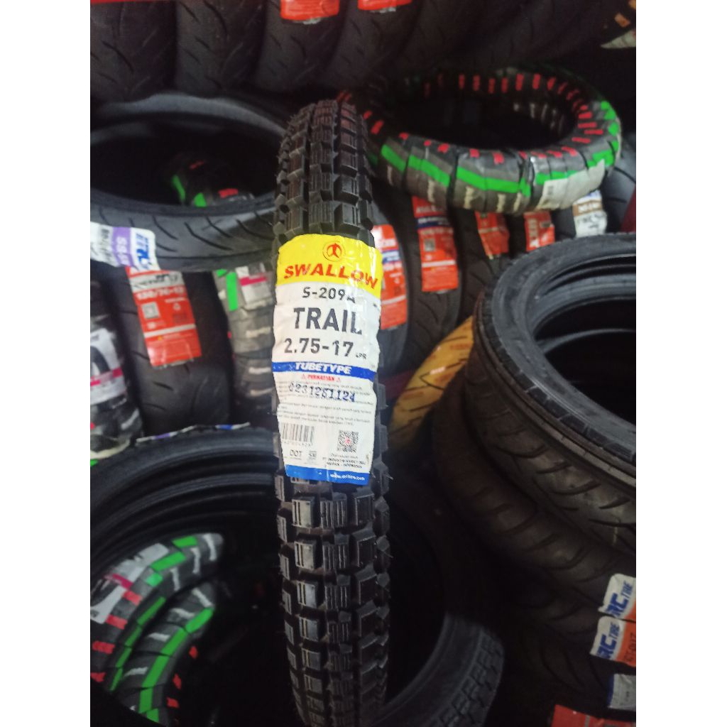 BAN TRAIL TAHU SUPRA REVO SWALLOW 275-17 BELAKANG