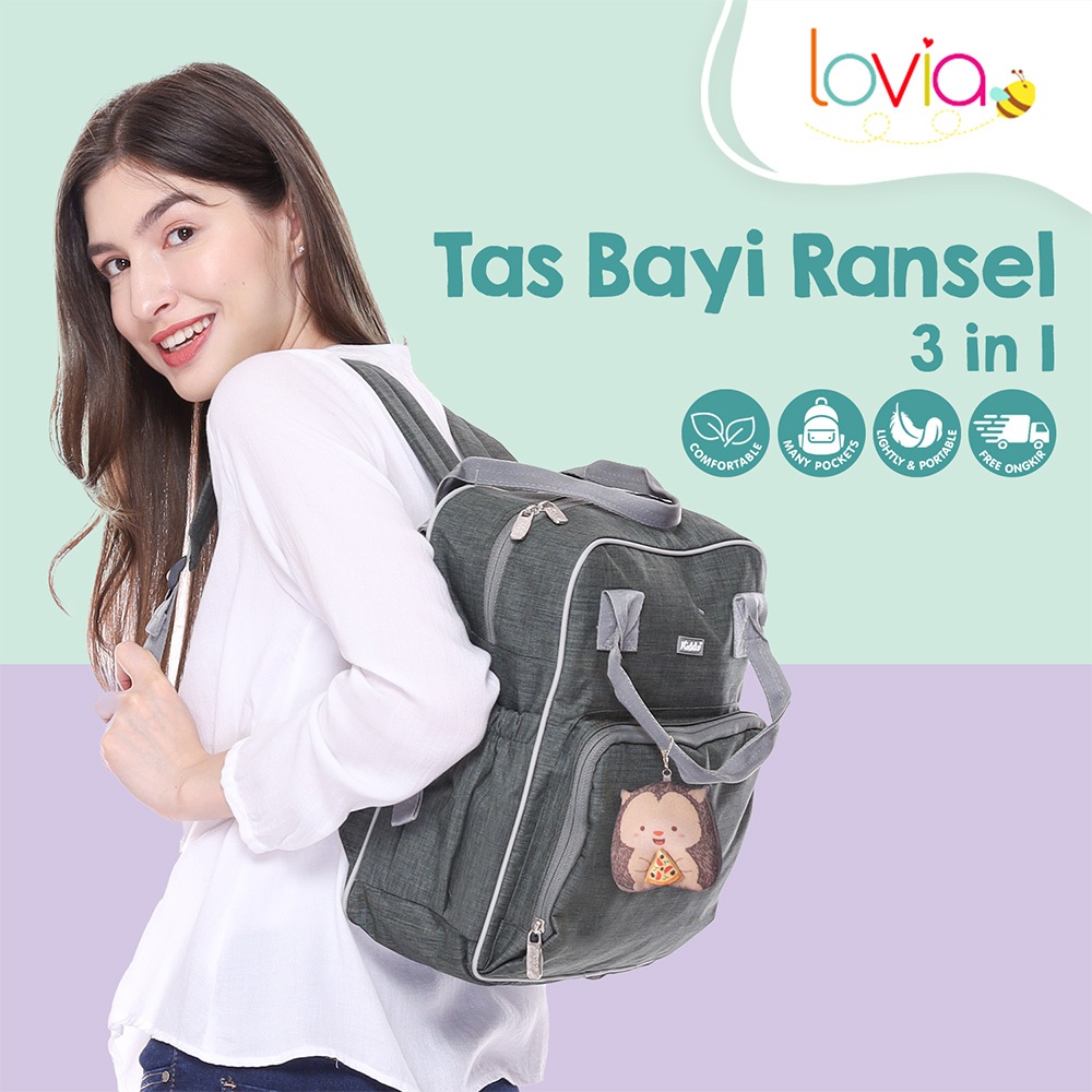 Kiddy Tas Ransel Bayi Besar / Tas Travel Anak / Diaper Bag / 50034