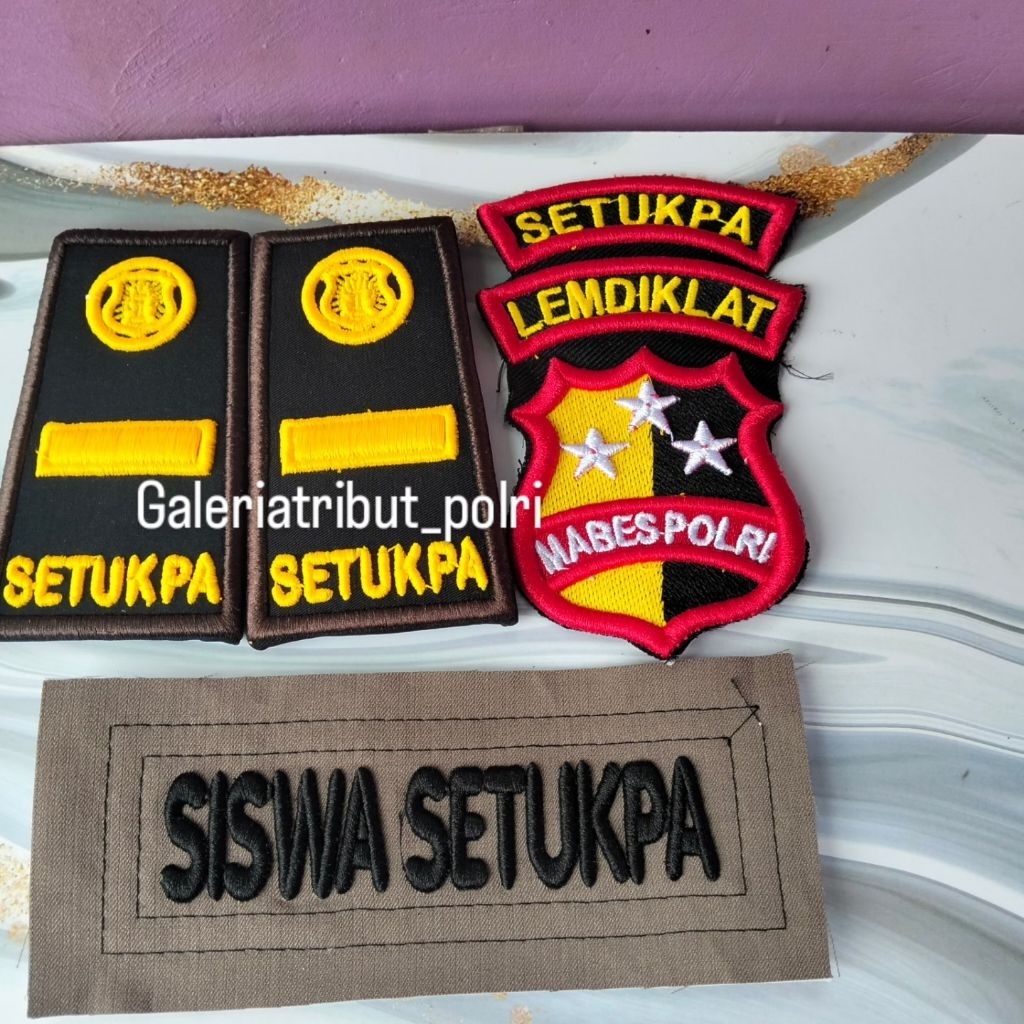 ATRIBUT SISWA SETUKPA/PANGKAT SETUKPA/MABES SETUKPA