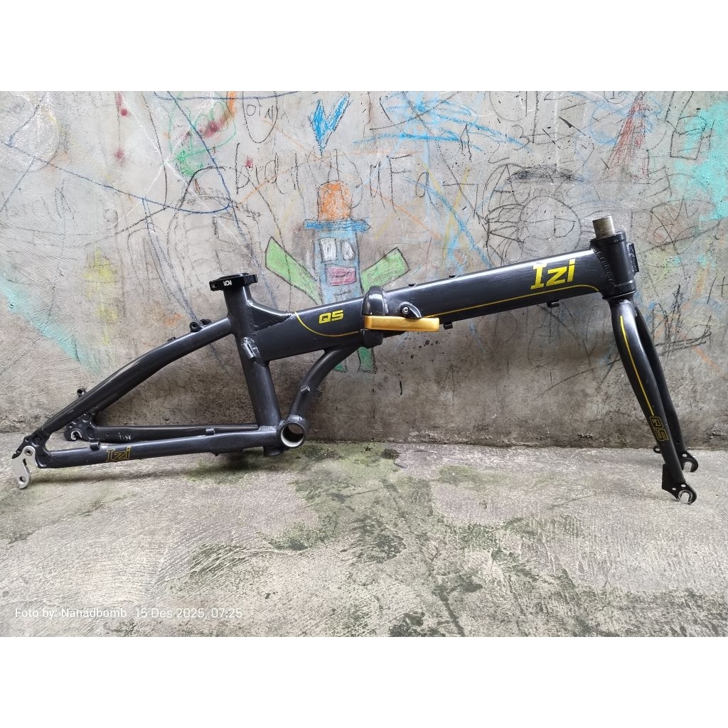 Frameset seli Izi Q5 (20") Grey glossy