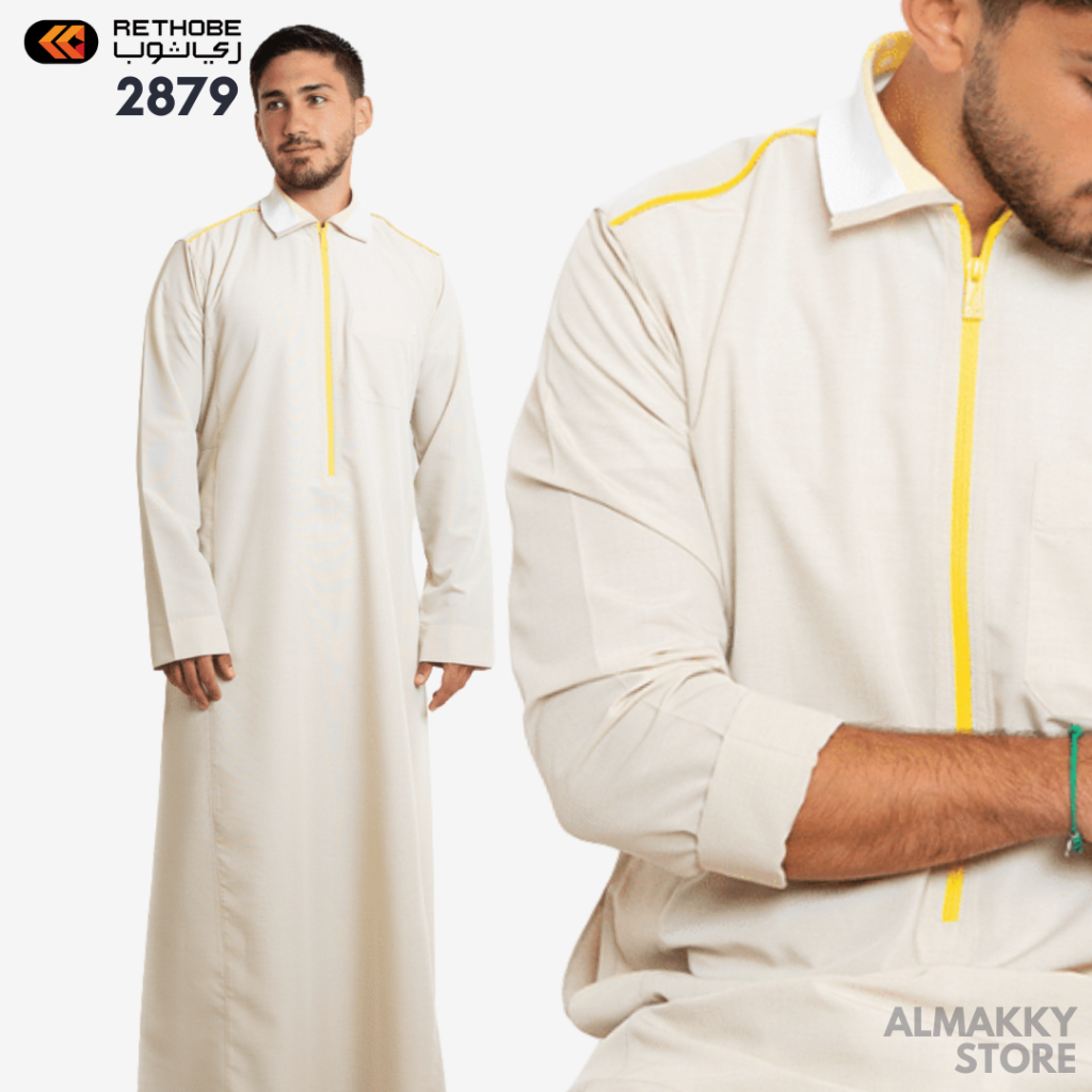 RETHOBE NEW SERIES 2879 - Gamis Pria Premium Kasual Pemuda Kalcer Saudi Arabia Almakky Store