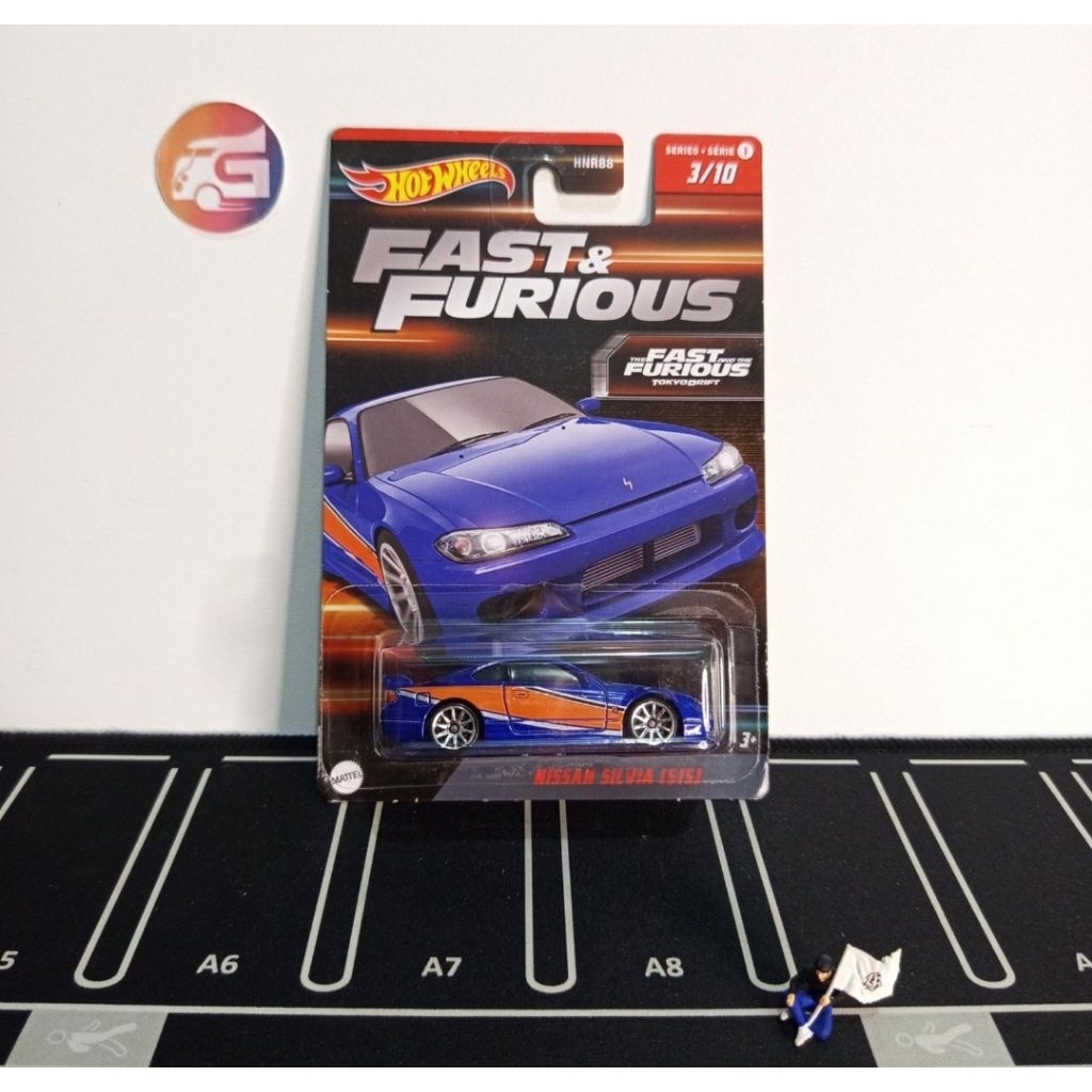Hot Wheels Nissan Silvia S15 Monalisa Fast Furious Series Wave 2023 (Bubble Not Mint) - Hotwheels