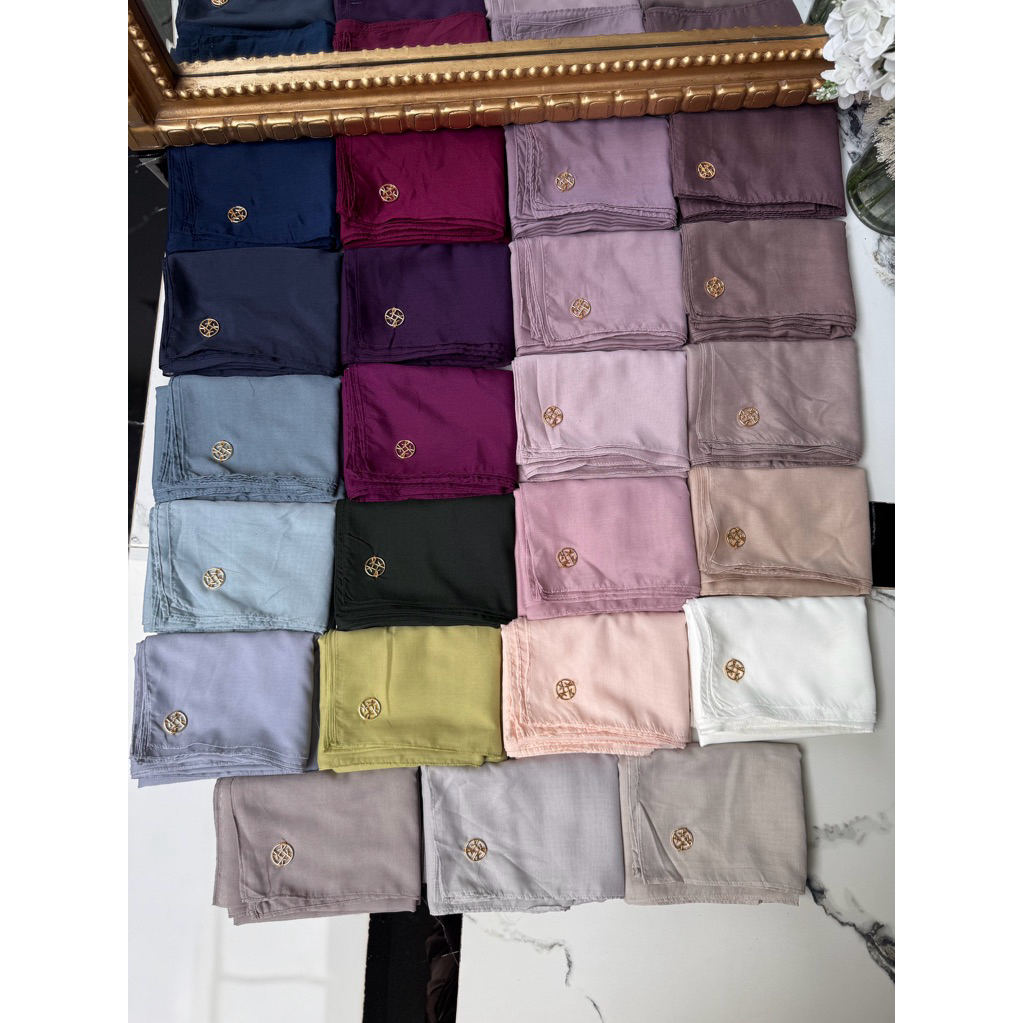 [READY] INDRAKANAYA PLAIN SERIES by JOURNEY SCARVES / Hijab Segi Empat Polos NEW / FREE paperbag