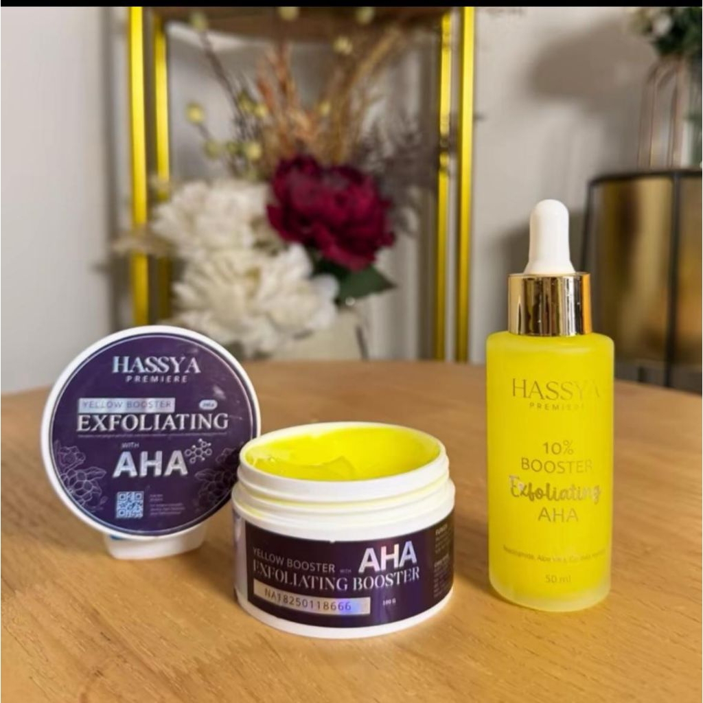 HASSYA BODYSKIN AHA BOOSTER DOSE 10% EKSFOLIASI