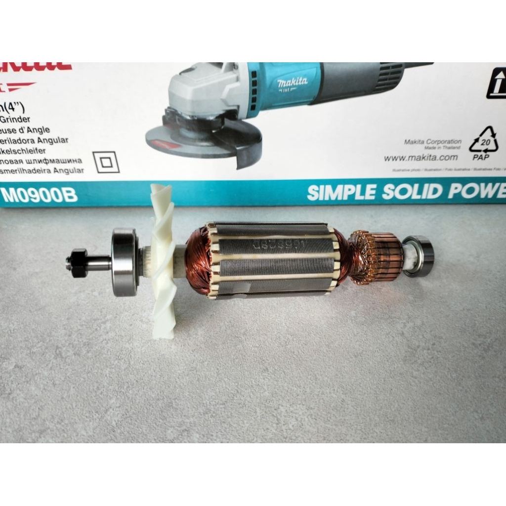 Armature Angker Rotor gerinda MAKITA ORI