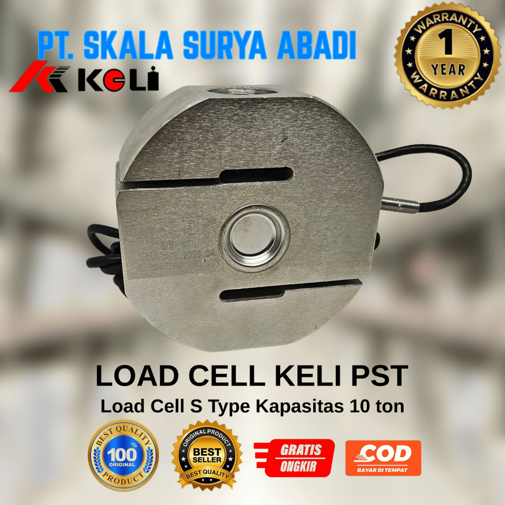 Load Cell KELI PST Cap 10ton / Laod Cell Type S / Load Cell Tarik Tipe S