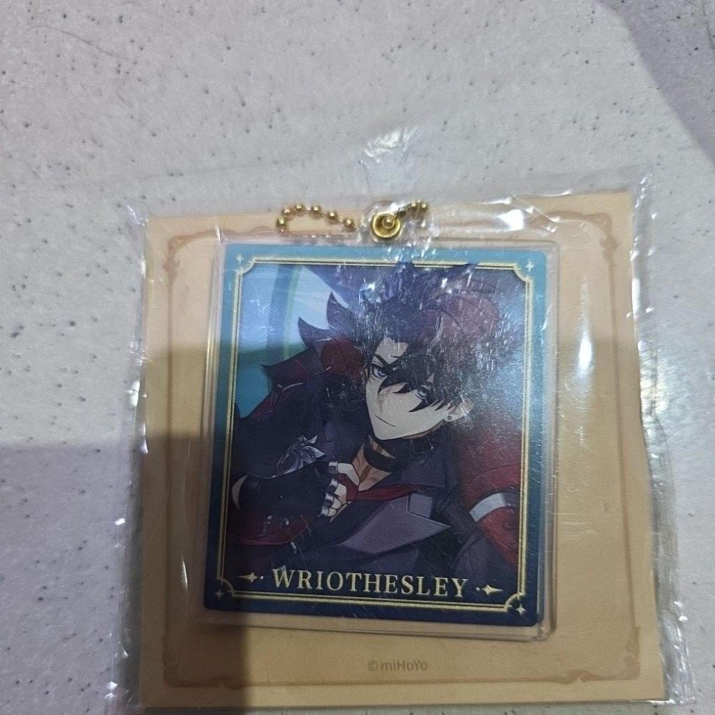Wriothesley Acrylic Keychain Official Genshin Impact