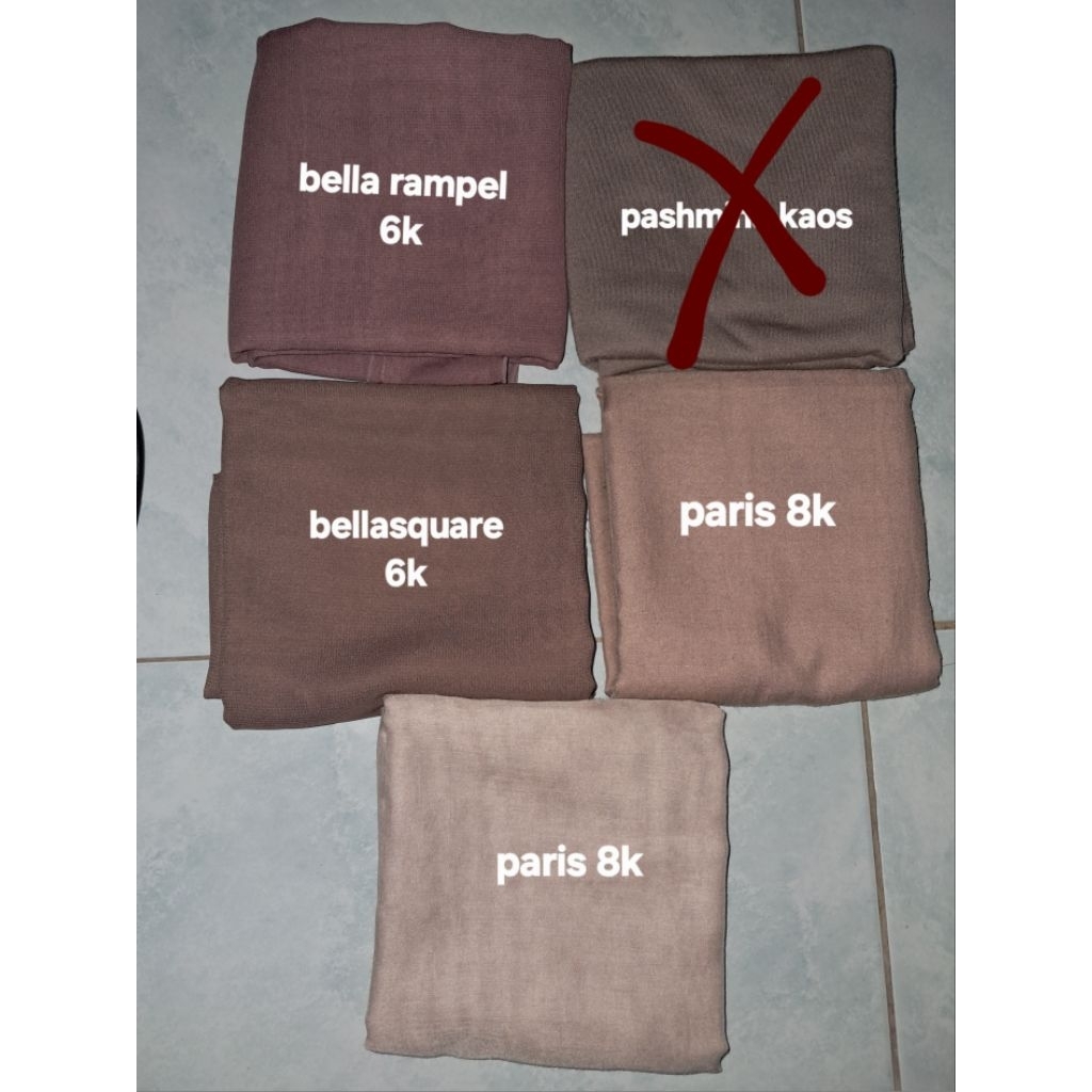 PRELOVED PARIS BELLASQUARE PASHMINA SATTKA