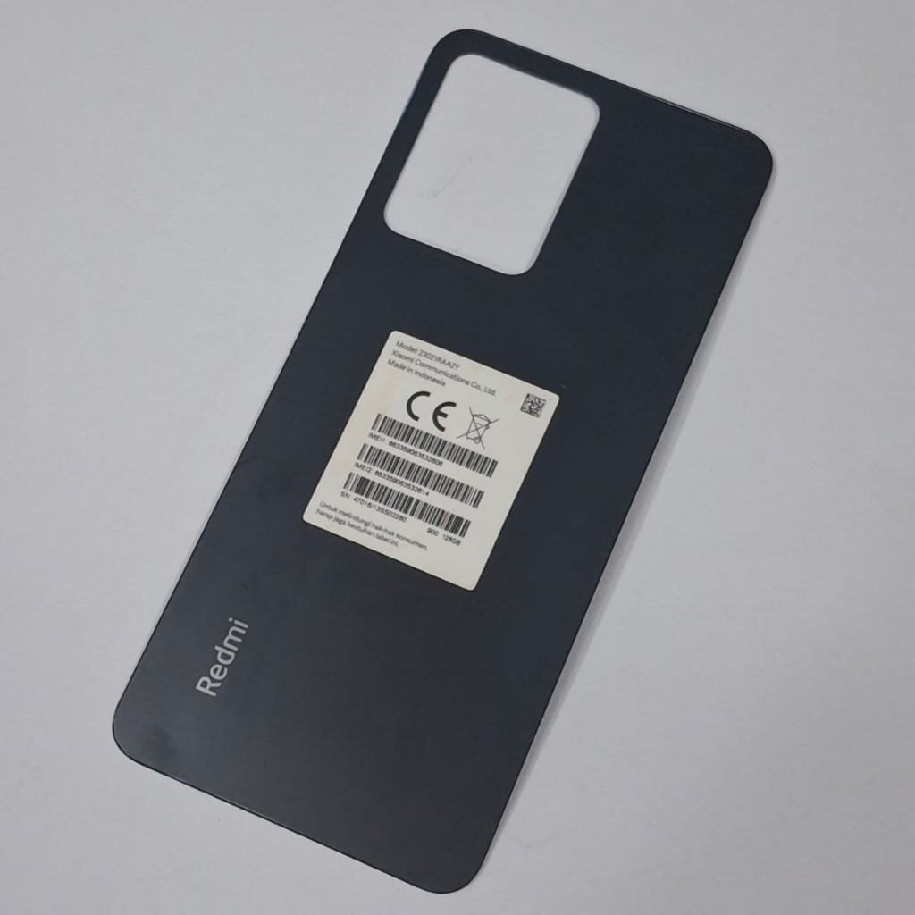 BACKDOOR / TUTUP BELAKANG XIAOMI REDMI NOTE 12 ORIGINAL SECOND COPOTAN 2ND