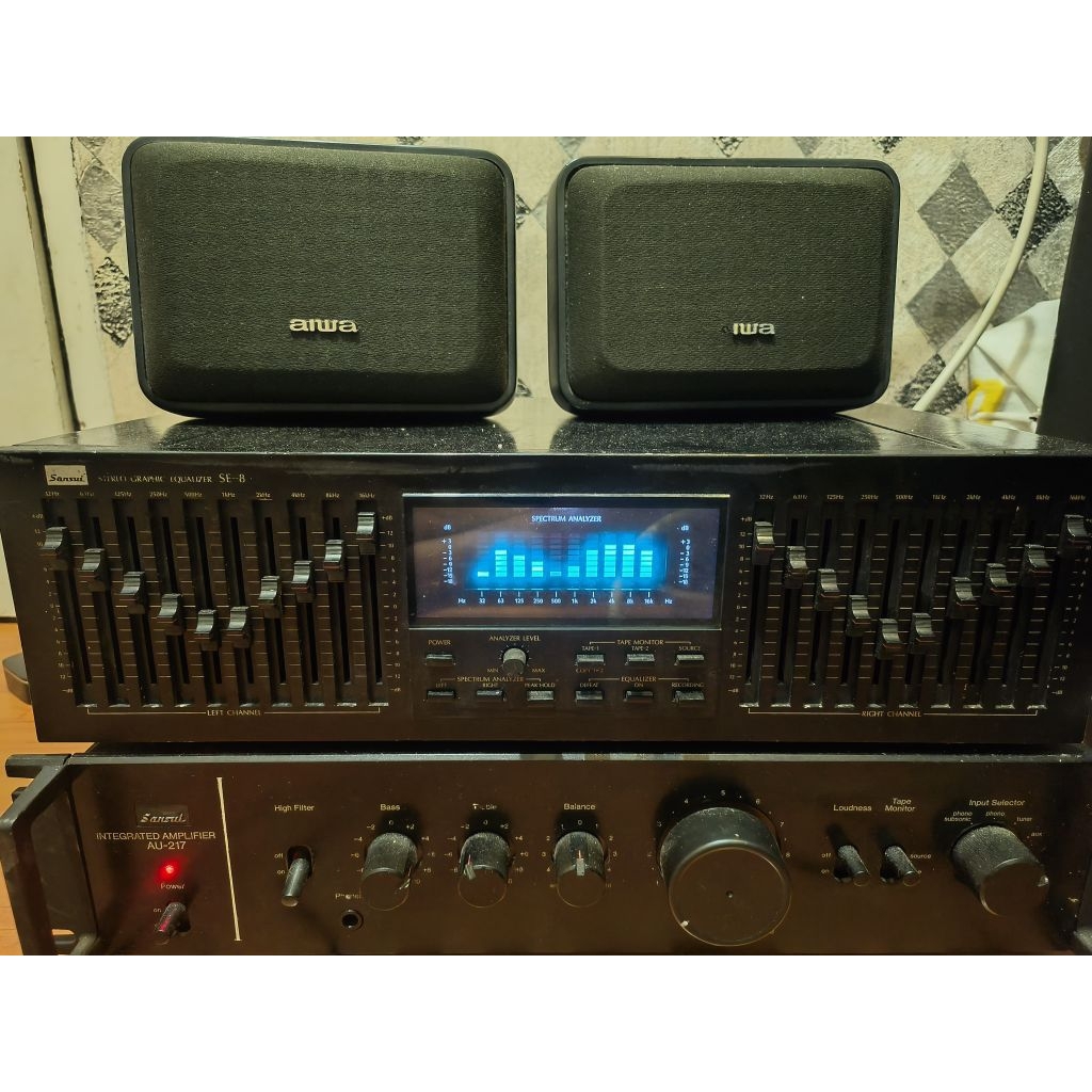 Equalizer SANSUI EQ-8 (produksi tahun 1981-1985)