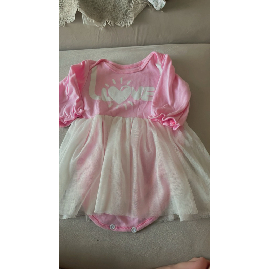 Preloved Dress Tutu Bayi