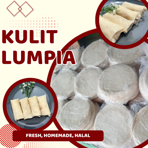 Kulit Lumpia isi 50 lembar, Halal Homemade