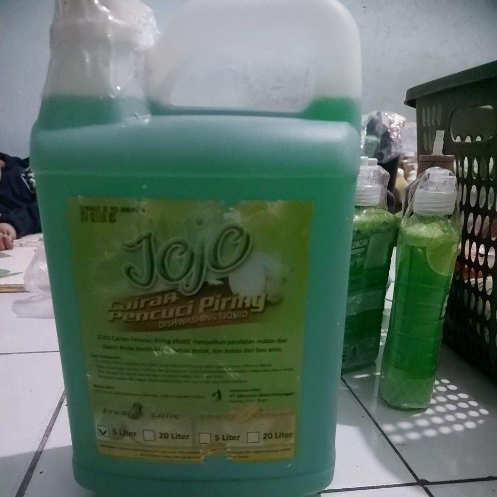 jojo cairan pencuci piring 5 liter