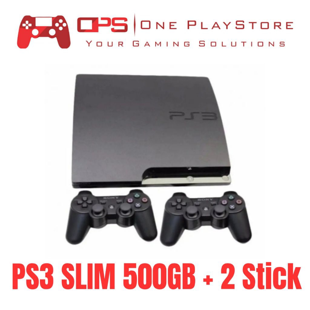 PS3 Slim 500GB Full Games Seri 3000 CFW HEN HFW OFW