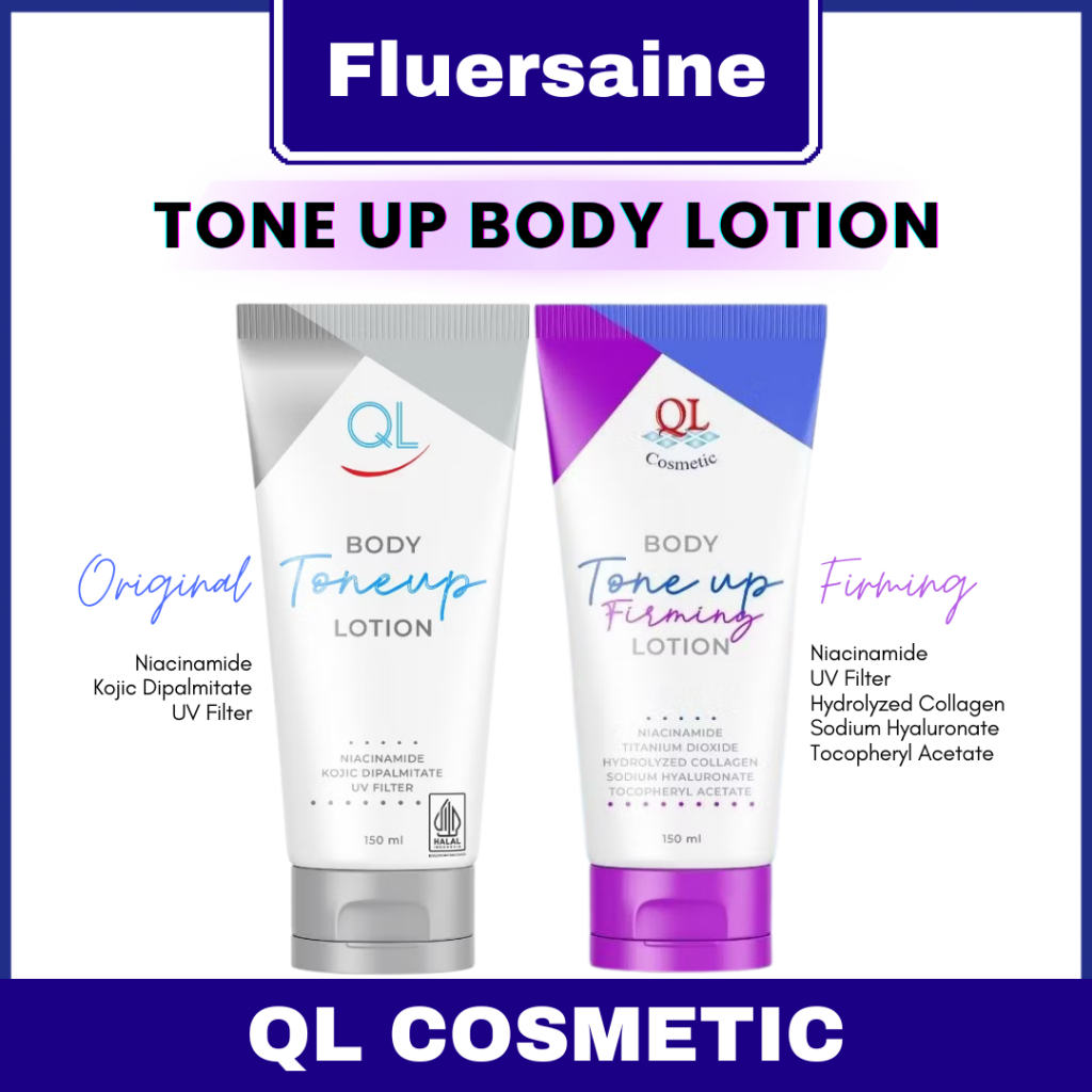 QL Body Tone Up Lotion & Body Tone Up Firming Lotion 150 ML Acid Hyaluronic | Body Tone Up Lotion