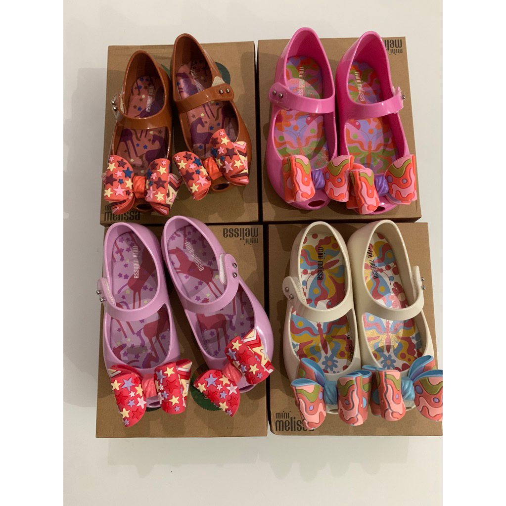 Sepatu anak melissa girl kids pita m18