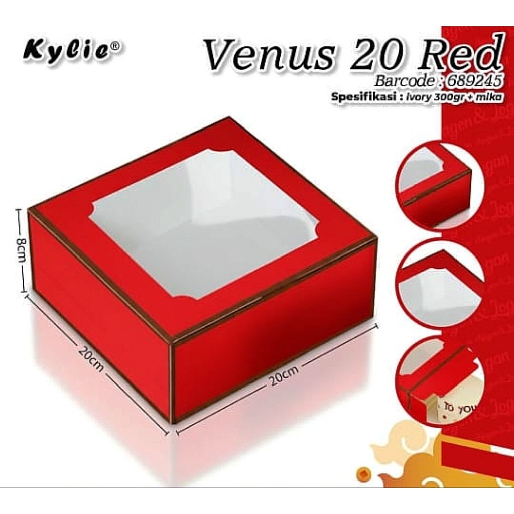 Cake Box 20x20 | Box Kue | Dus Kue