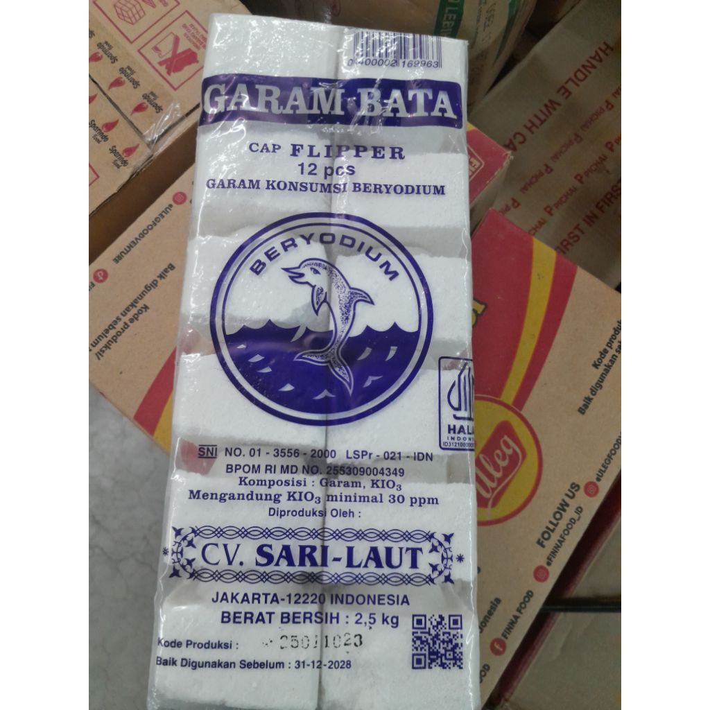 FLIPPER Garam halus 5 KG - Garam Konsumsi Beryodium