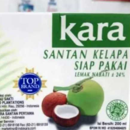1 dus santan kara 200ml