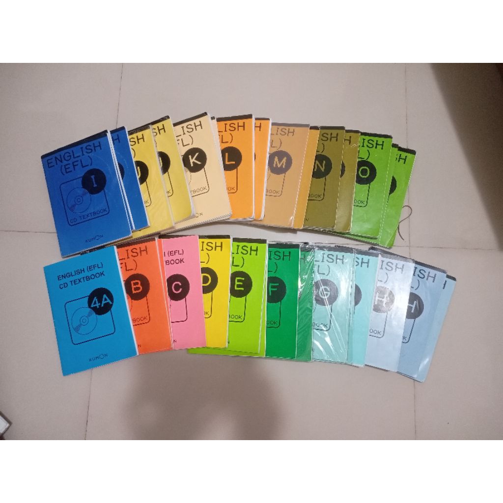 BUKU KUMON BUKU READING BUKU CETAK KUMON LEVEL LENGKAP