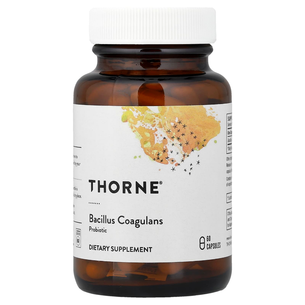 Thorne Bacillus Coagulans 60 Capsules 133 mg