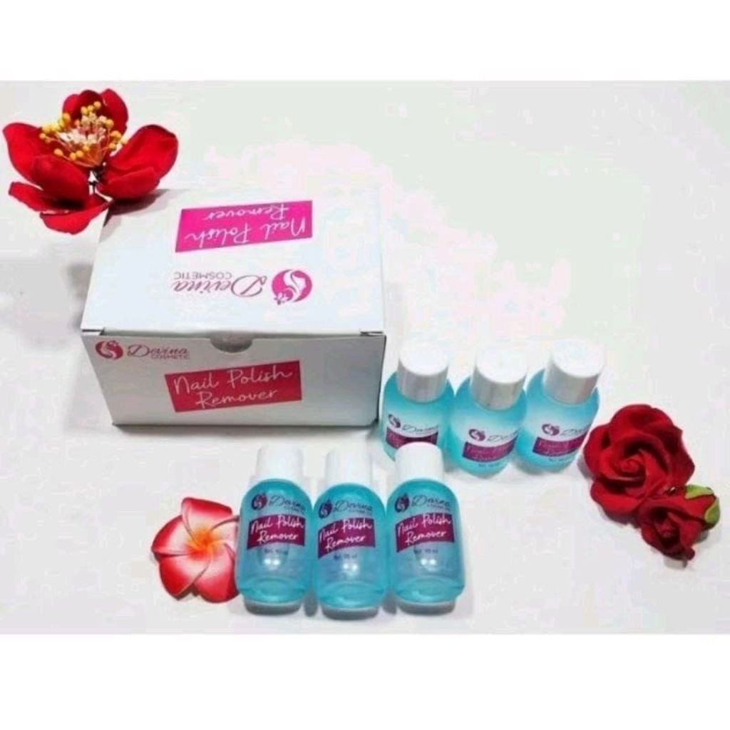 ASETON DEVINA Pembersih Kutek Cat Kuku SL Polish Remover BPOM Produk Perawatan Kuku Efektif & Aman u