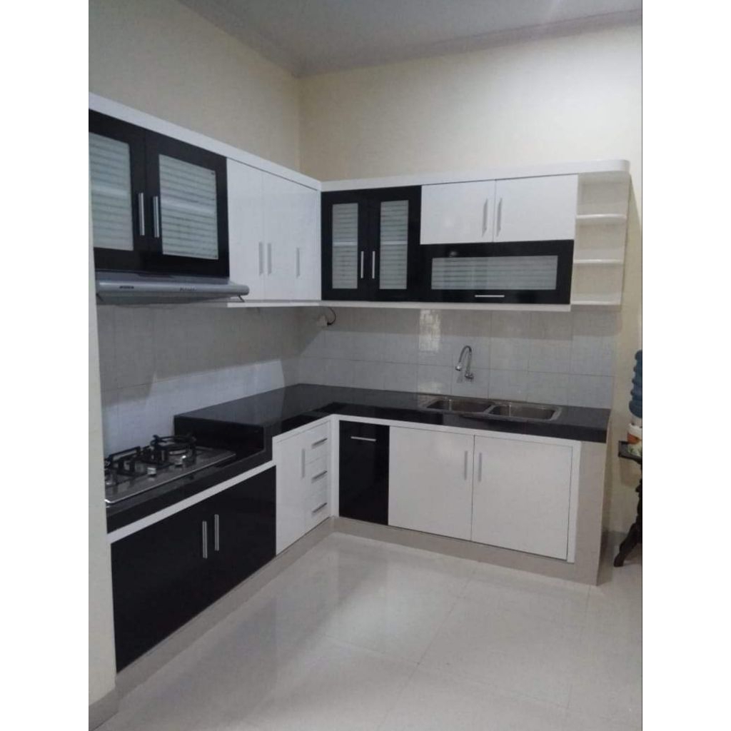 Kitchen Set Minimalis Custom Murah | Lemari Dapur Atas Bawah | Mulai ±1,5 Jutaan