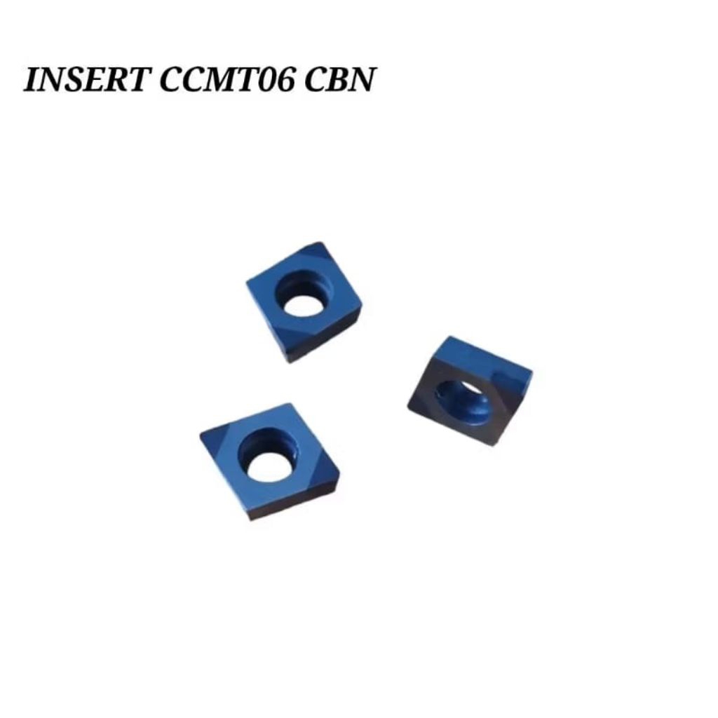 Insert CBN CCMT 06 insert diamond CBN untuk material keras kondisi bekas