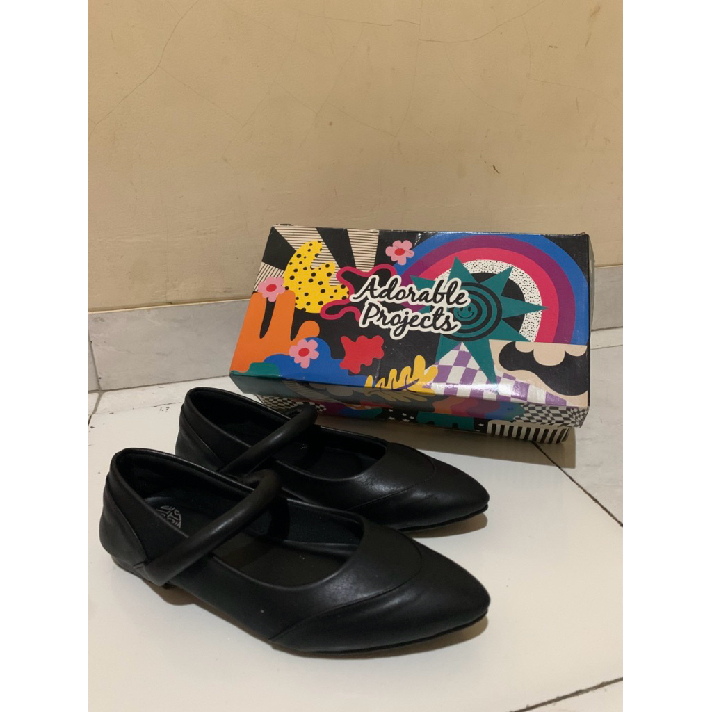 [PRELOVED] Adorable Projects | Tiana Flat Shoes Black