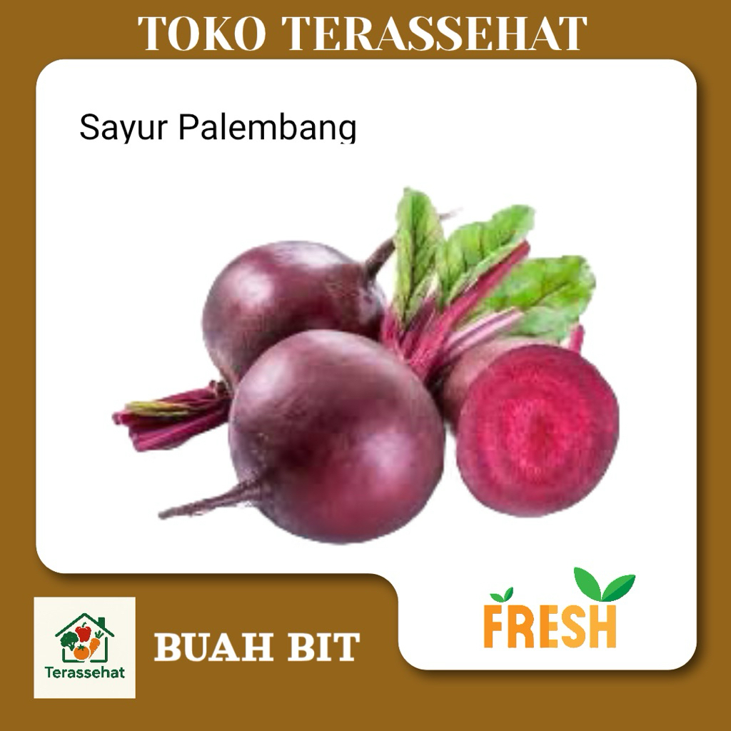 Buah bit/Beet Segar - Toko sayuran palembang