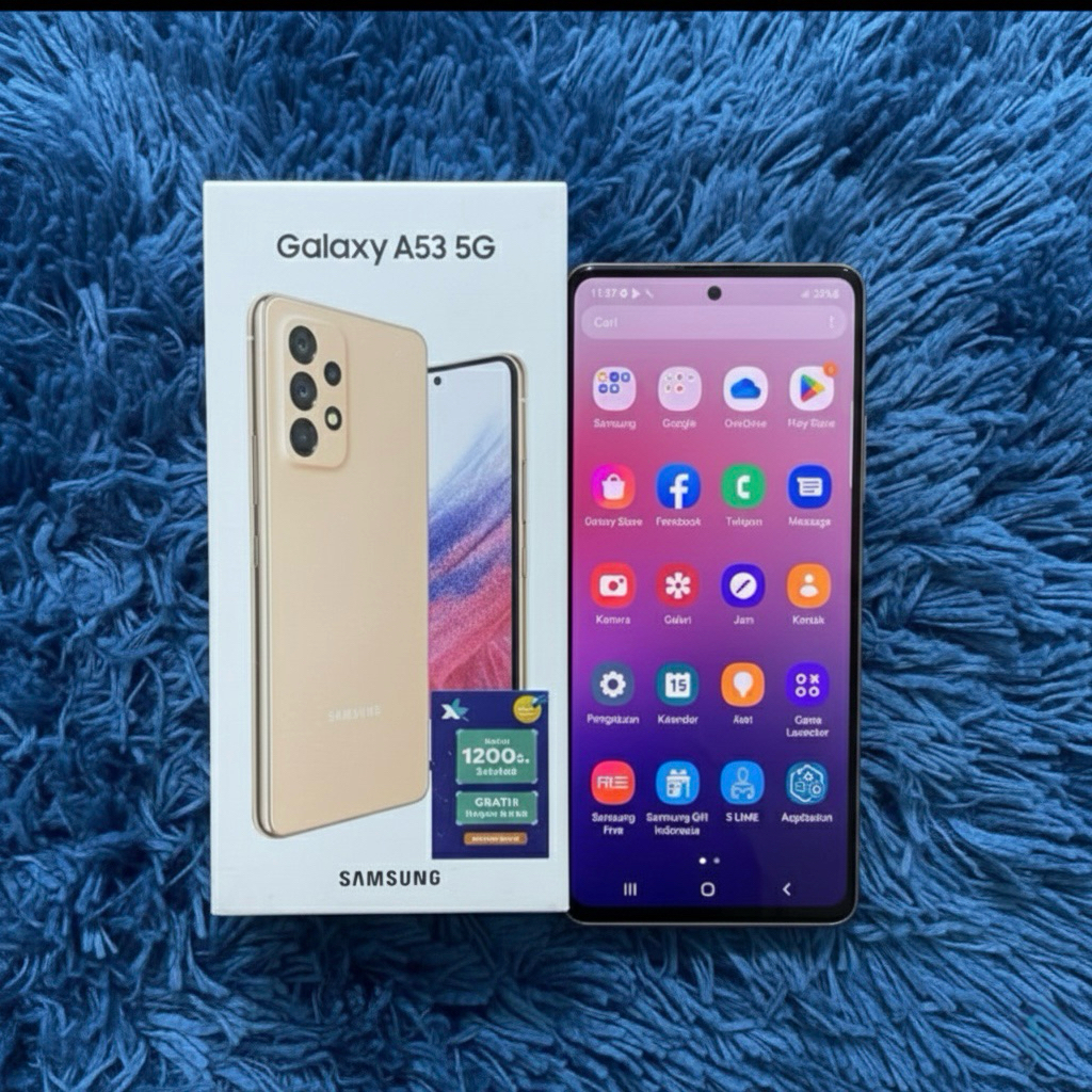 Samsung Galaxy A53 5G Ram 8/256Gb SEIN Second Original Ex Garansi Resmi Murah Kualitas Terbaik / Hp 