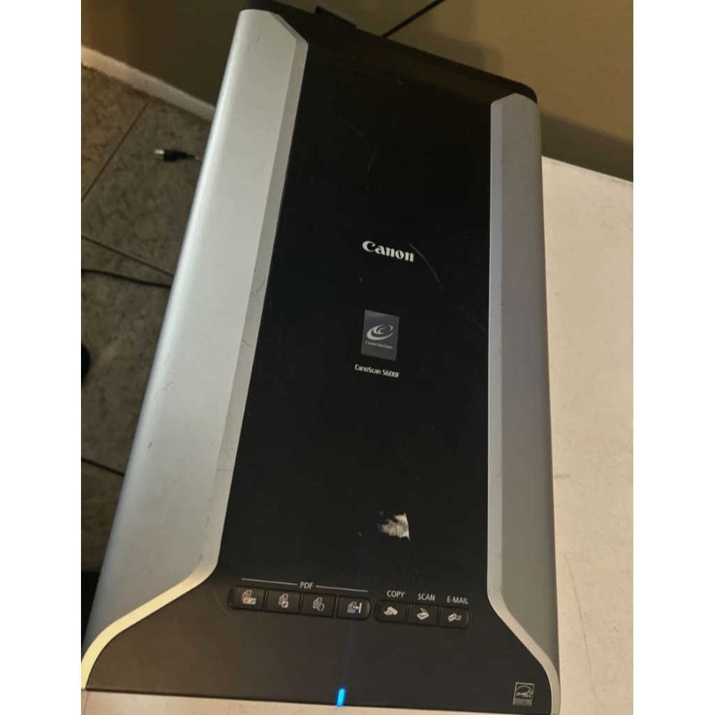Canon CanoScan 5600F High Color Flatbed Image Scanner w/PWR Cable