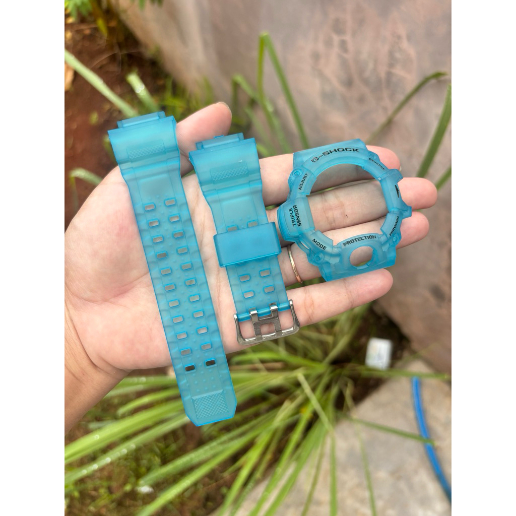 BnB Gshock GW 9400 jelly doff Ice Blue