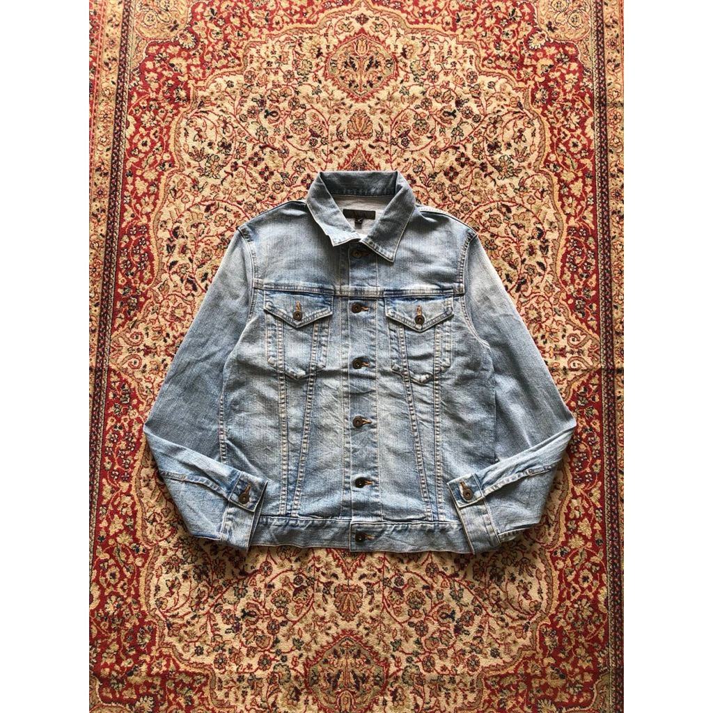 Uniqlo trucker jeans type 3 jacket Vintage Trucker denim jacket H759
