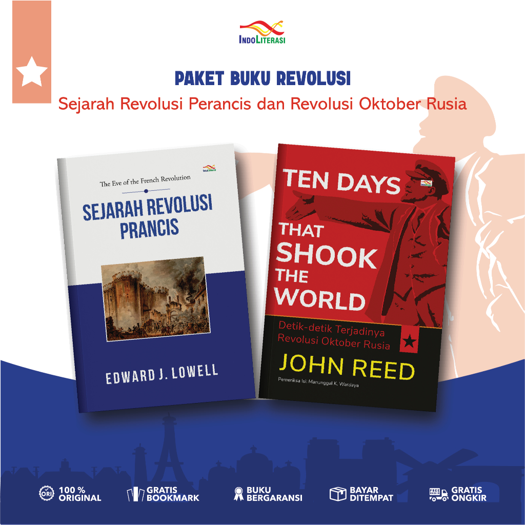Paket Buku Revolusi (Sejarah Revolusi Perancis dan Revolusi Oktober Rusia)