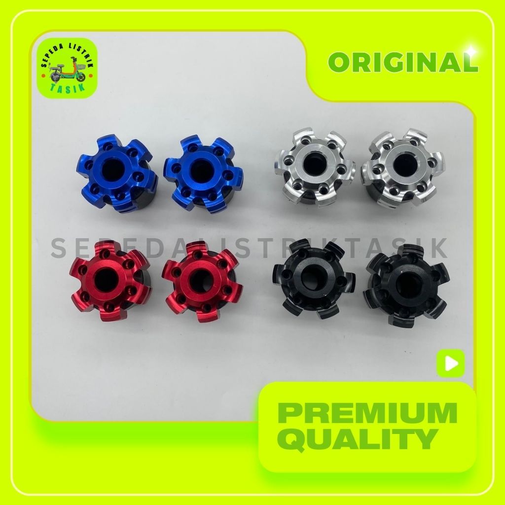 BANDUL / JALU AS RODA DEPAN SEPEDA LISTRIK UNIVERSAL / EVAC04-0101 - ORIGINAL 100% - SPAREPART SEPED