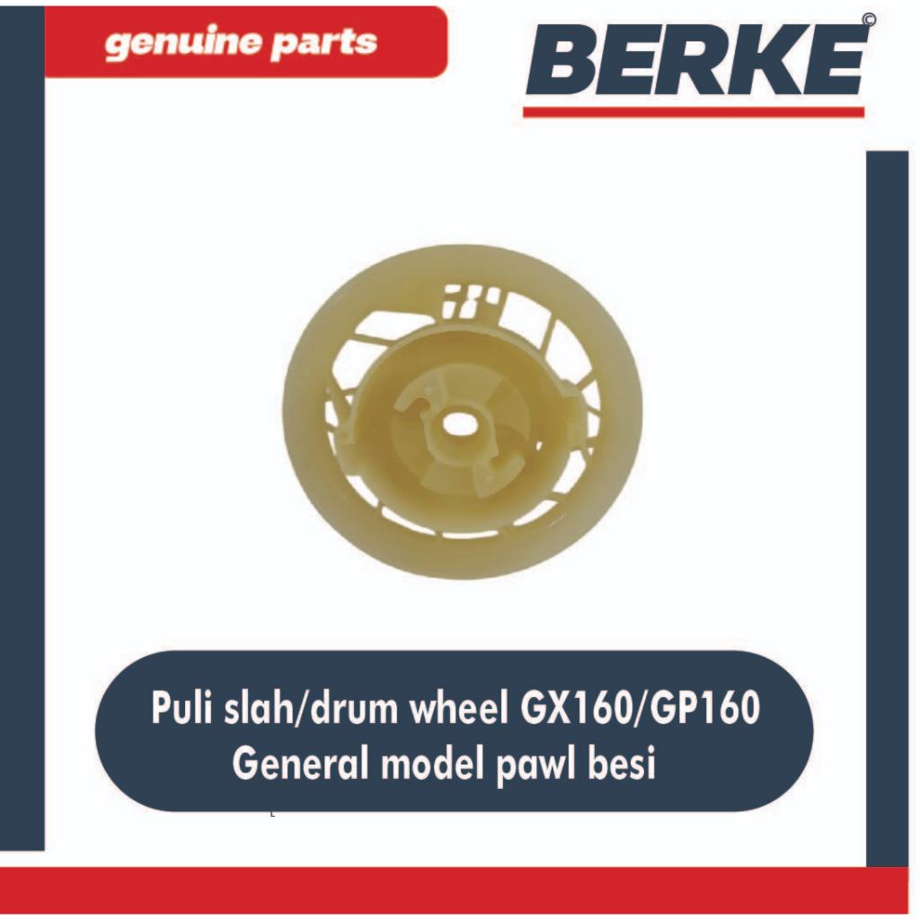 Puli slah/drum wheel GX160/GP160 General model pawl besi