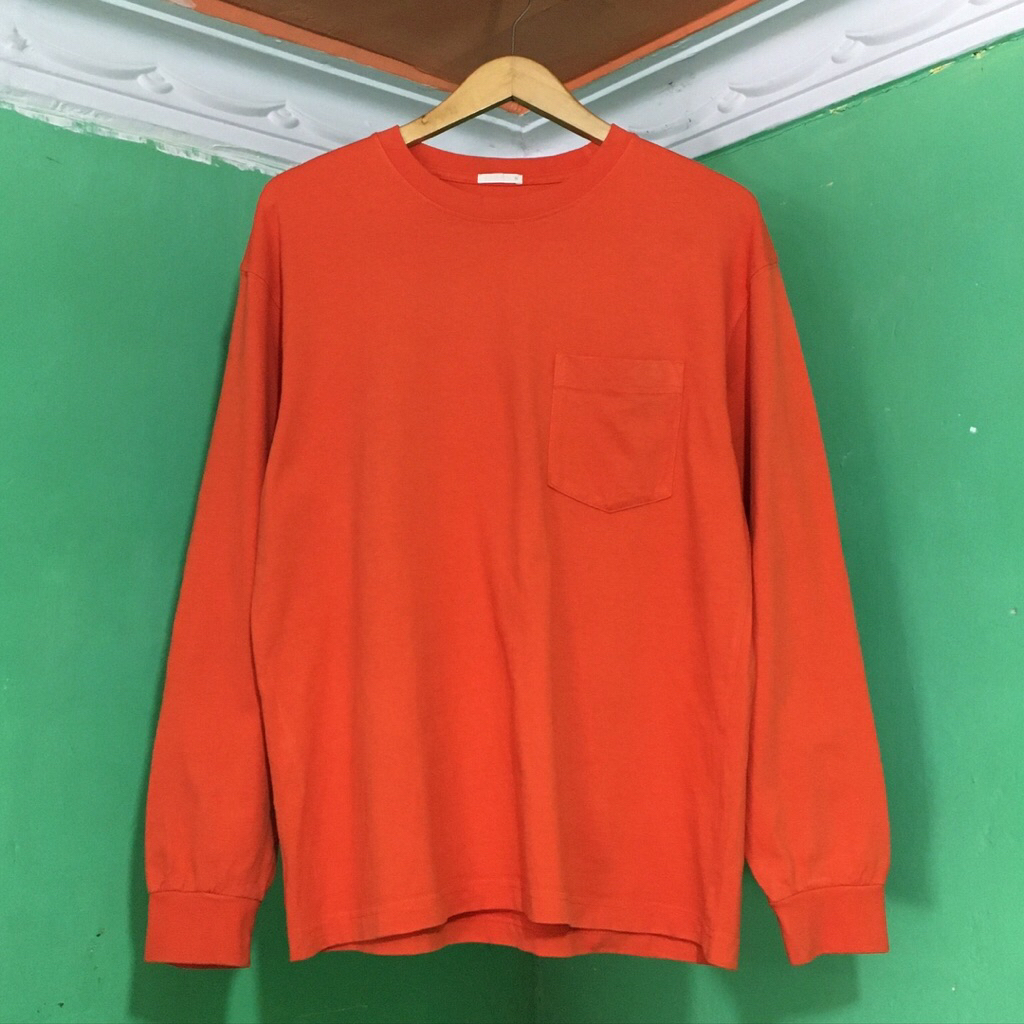 Gu Pocket Orange Longsleeve