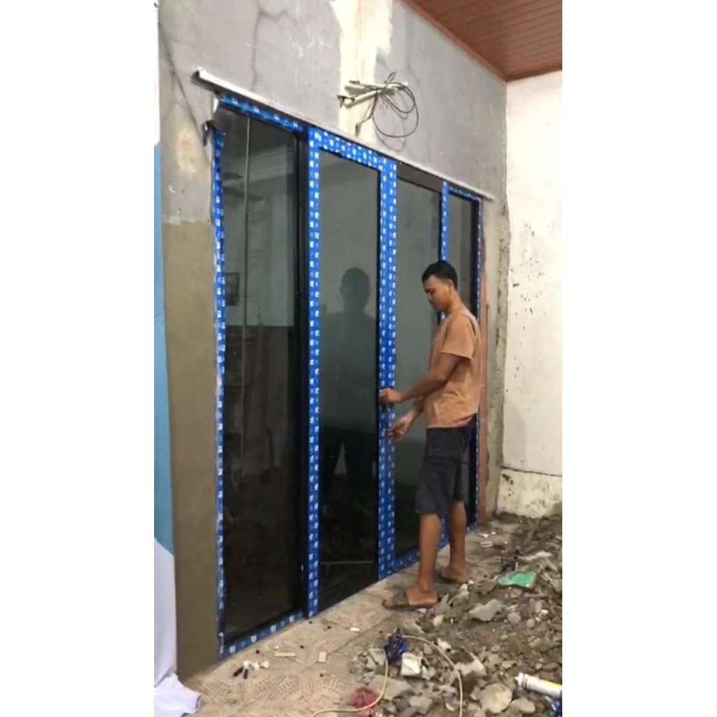 pintu sleding aluminium
