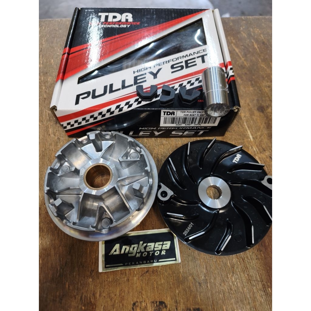 rumah roller tdr racing beat esp scoopy esp k44 pulley depan racing