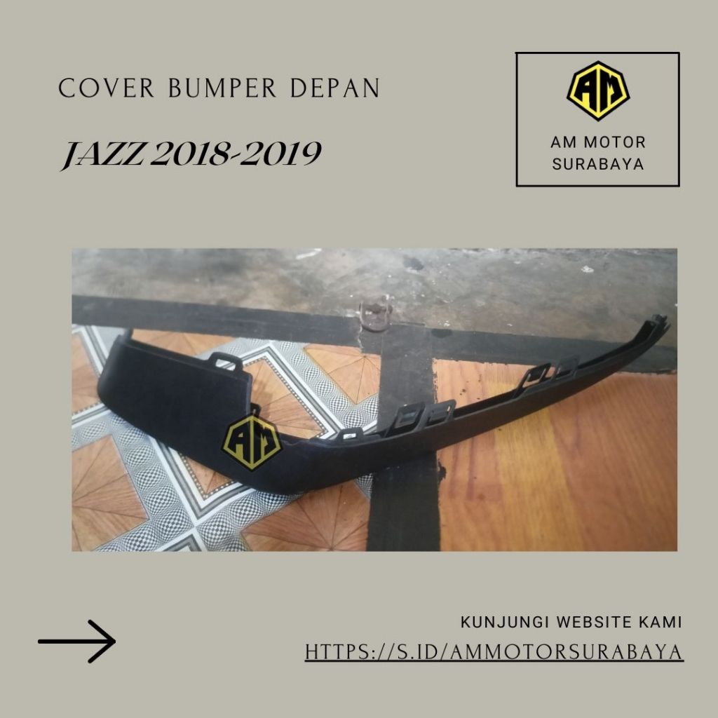 COVER BUMPER DEPAN JAZZ 2018-2019