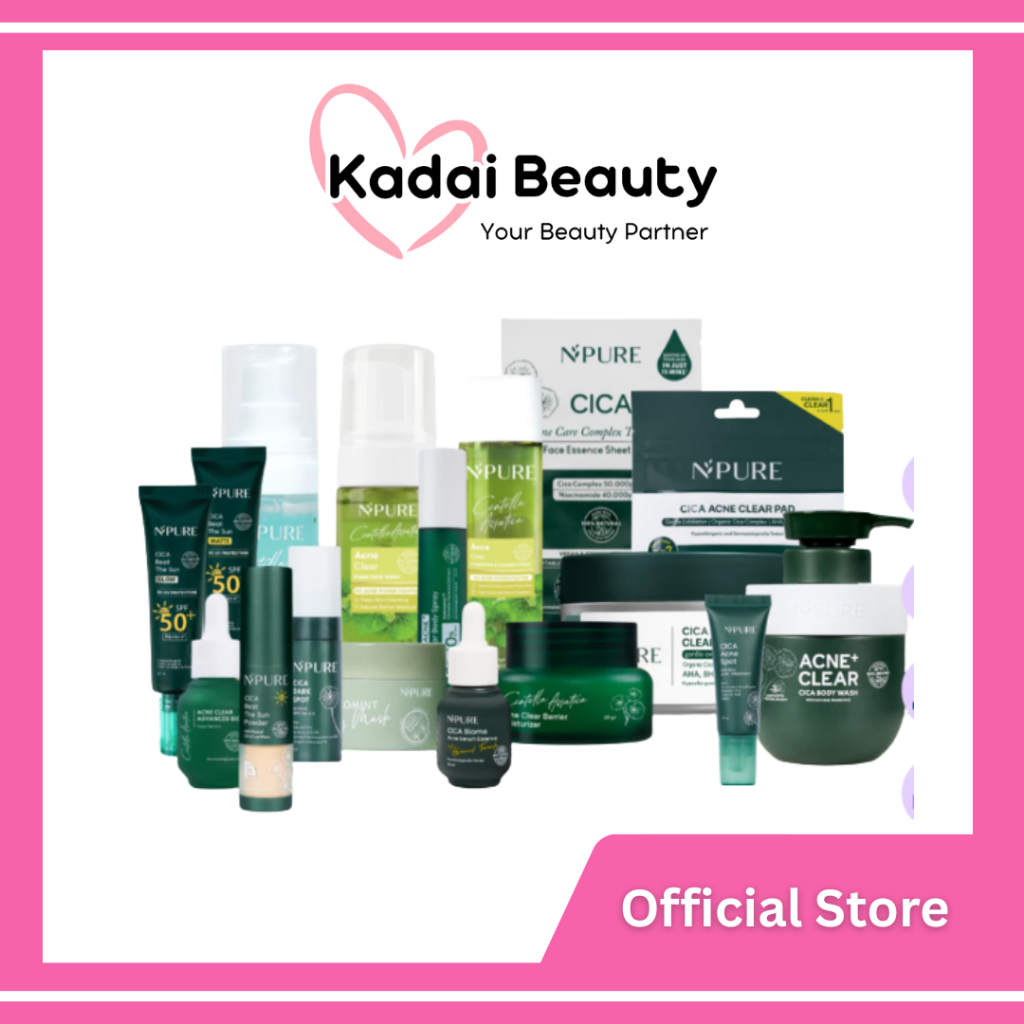 NPURE Cica Series Paket Perawatan Wajah Acne Care