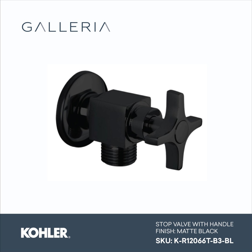 Kohler Stop Valve 1/2"x1/2" K-R12066T-B3-BL / Kohler Stop Kran