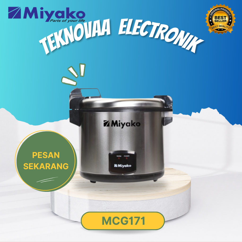 MIYAKO MAGIC COM MCG171 20L/MCG171/MCG-171/MCG 171/MIYAKO MAGIC COM ORIGINAL BERGARANSI RESMI