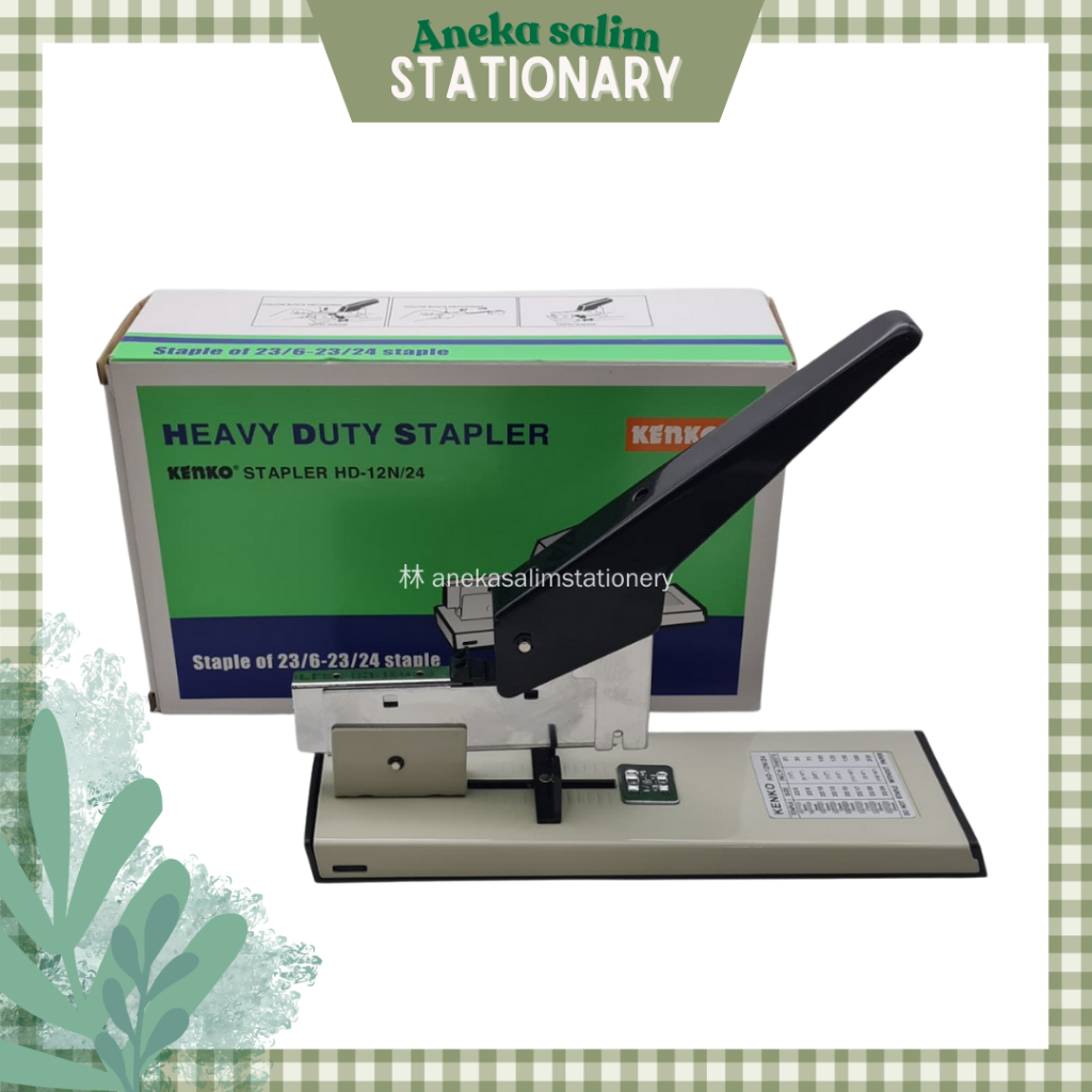 Anekasalim - Stapler Jilid Kenko HD-12N/24 Heavy Duty Stapler