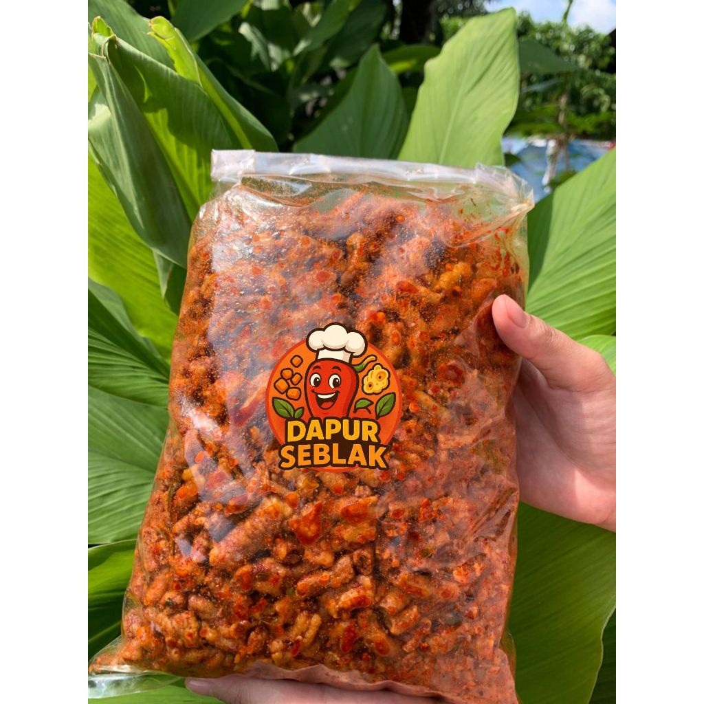 usus crispi pedas daun jeruk 100 gram