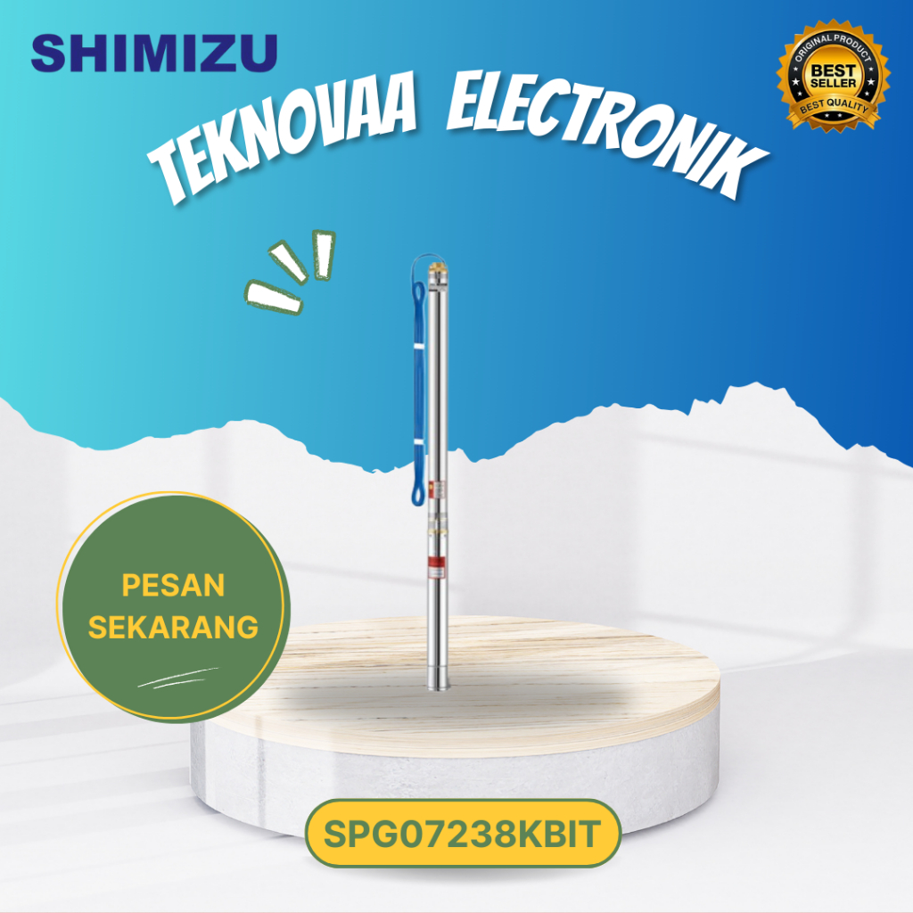 SHIMIZU POMPA SUBMERSIBLE SPG 07238 K BIT 2 inch 1/2 hp/SPG-07238KBIT/SPG 07238KBIT/SHIMIZU POMPA AR