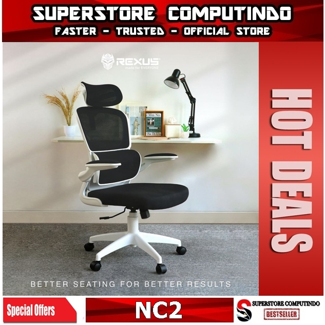 Rexus Ergonomic Office Chair Kursi Kantor NC2/ NC-2